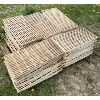 Image 1 : LOT OF 35 - PIG SLAT FLOOR PANELS - 1 X 2 FOOT 