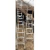 Image 2 : LOT OF 3 - ALUM LADDERS - INCL 6 ft STEP LADDER.