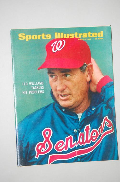 1969 SPORTS ILLUSTRATED W/ TED WILLIAMS COVER