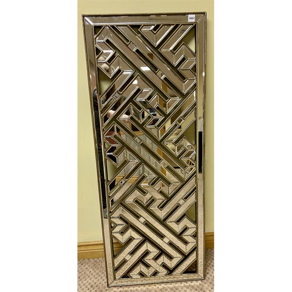 DESIGNER MIRRORED ART - 19 X 47 in