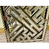 Image 2 : DESIGNER MIRRORED ART - 19 X 47 in
