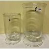Image 1 : LOT OF 2 - TUIN HURRICANE VASES - TALLEST 15 in   