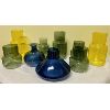 Image 2 : JOB LOT - MISC VASES IN VARIOUS SIZES AND COLOURS - SEE ALL PICS 