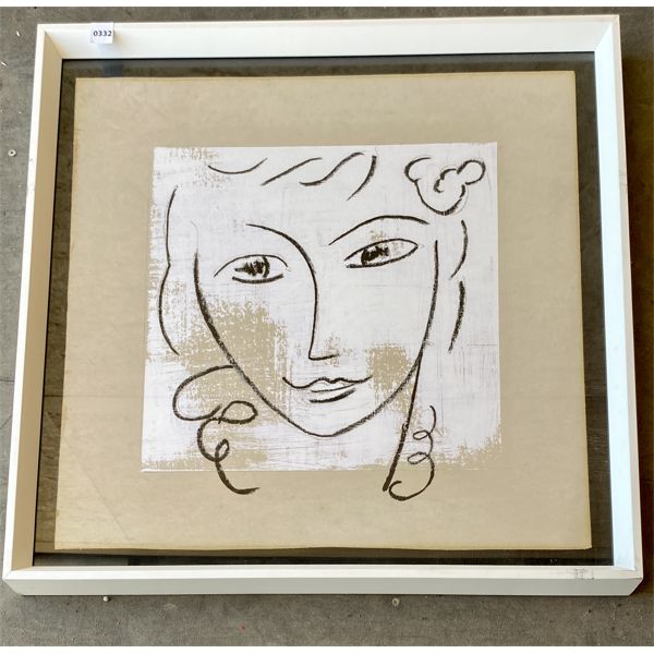 WALL ART - GALYLE HARISMOWICH - VISAGE I - 24 X 24 in