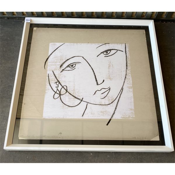 WALL ART - GALYLE HARISMOWICH - VISAGE V - 24 X 24 in