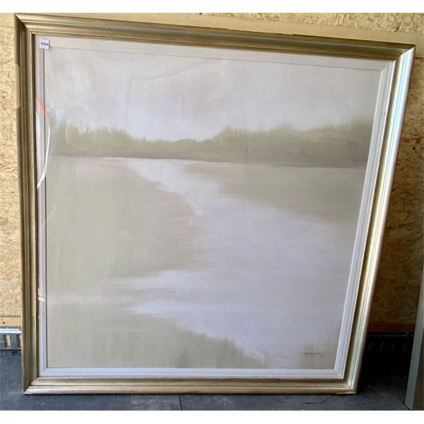 WALL ART - SILENT ESTUARY - 43 X 43 in