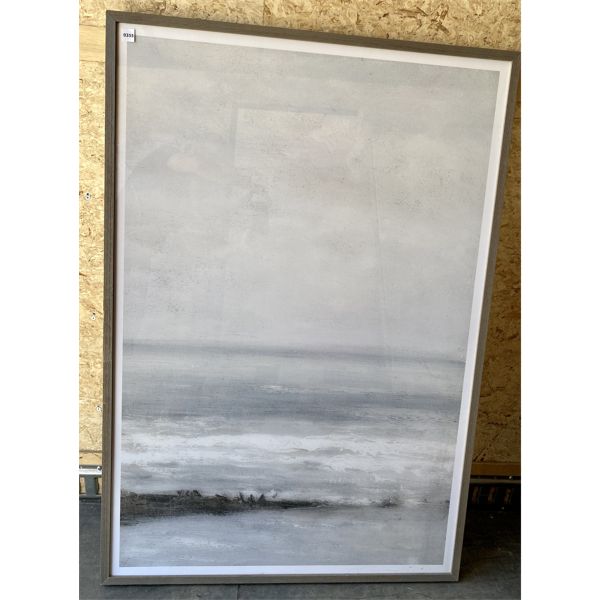 CELEMENT DESIGNS - SEASCAPE NEAR HEIJST-TRIPTYCH - 35 X 52 in