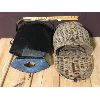 Image 2 : LOT OF 2 - FISHING CREELS - WICKER AND WOOD