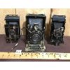 Image 1 : LOT OF 3 - ANTIQUE FOLDING CAMERAS - INCL ZEISS ICON, COMPUR ETC.