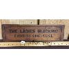 Image 2 : JOB LOT - MISC VINTAGE COLLECTIBLES - SHOE POLISH CRATE END, MEAT GRINDER, WOOD MAGAZINE HOLDER ETC 