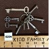 LOT OF 9 - SKELETON KEYS 