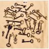 Image 1 : JOB LOT - ANTIQUE SKELETON KEYS