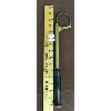 Image 3 : LOT OF 2 - BRASS PIECES - INCL EXTENDABLE GAFF HOOK
