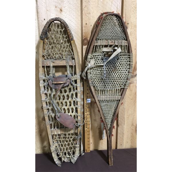 LOT OF 2 - PAIRS OF SNOWSHOES 