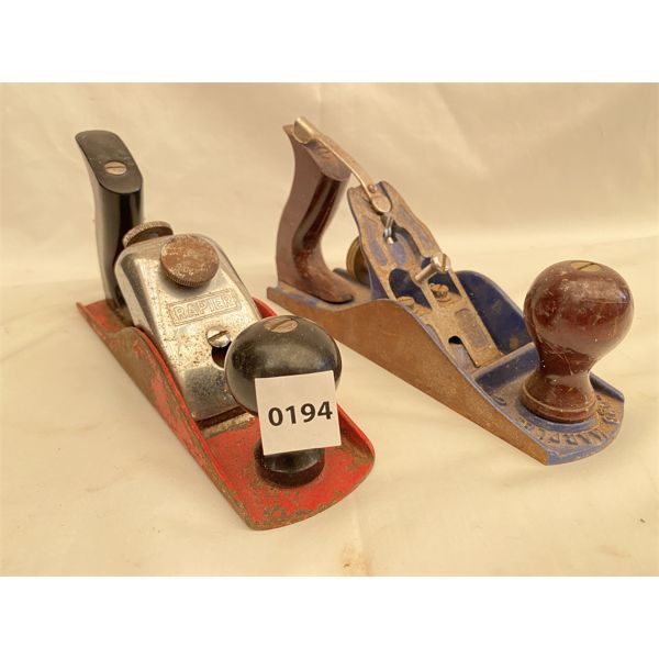 LOT OF 2 - VINTGE PLANES - RAPIER & MARPLES (ENGLAND)