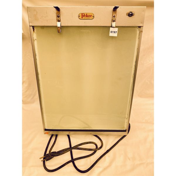 ANTIQUE PICKER X-RAY VIEW BOX - 15 X 20 in - UNTESTED