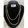 Image 1 : 14 K GP NECKLACE - 30 in