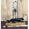 Image 3 : VINTAGE BLACK PANTHER TABLE LAMP