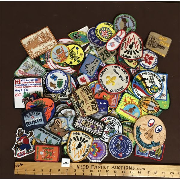 JOB LOT - LARGE QTY BOY SCOUTS PATCHES