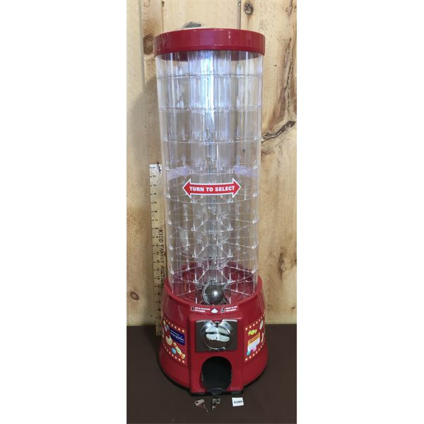 CANADIAN SNACK TOWER VENDING MACHINE - 33in