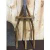 Image 2 : LOT OF 2 - PRIMITIVE WOODEN GRAIN SHOVEL AND HAY FORK