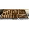 Image 1 : ANTIQUE TYPE SETTERS TRAY - 16 X 32 in