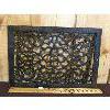 ORNATE CAST IRON FLOOR GRATE - APPROC 14 x 21in