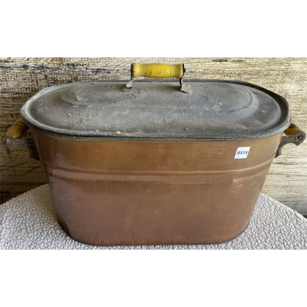 COPPER BOILER W/ LID