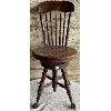 Image 1 : CLAW FOOT PIANO STOOL - 18 in