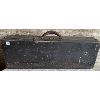 Image 2 : ANTIQUE WOODEN TOOL BOX W/ ORIG PAINT - 6 X 1 X 32 in