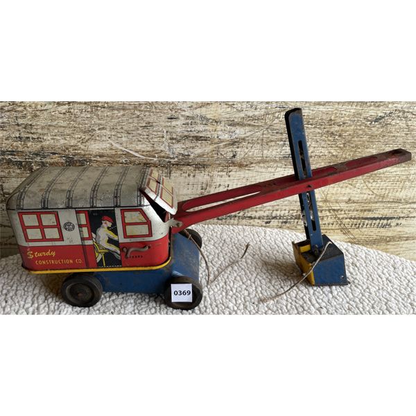 WYANDOTTE TOYS - TIN POWER SHOVEL