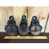 Image 2 : LOT OF 3 - BARN PULLEYS
