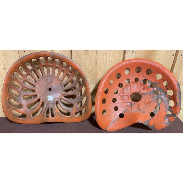 LOT OF 2 - IMP SEATS - CAST & TIN