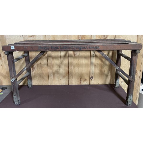 ANTIQUE BEATTY WASH TUB STAND