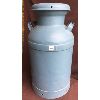 Image 1 : PAINTED BLUE MILK CAN - 25in TALL