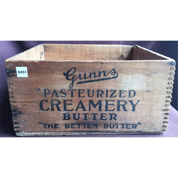 PASTURIZED CREAMERY BUTTER BOX - 8 x 14 x 16in