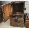 Image 3 : LOT OF 3 - WOODEN AMMO BOXES - 11 x 13 x 20in