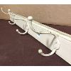 Image 2 : RUSTIC PAINTED COAT RACK - 47.5in LONG