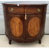 Image 1 : HALF CIRCLE CABINET - 42 x 21 x 35in