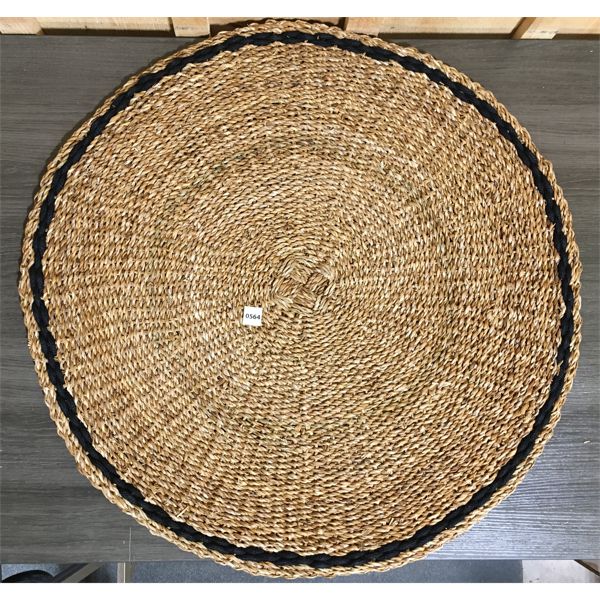 ROUND SEAGRASS MAT - 31in DIA