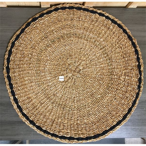 ROUND SEAGRASS MAT - 31in DIA