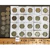 Image 1 : LOT OF 32 - CANADIAN 50 CENT PIECES - 1969-2002