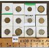 Image 2 : LOT OF 12 - COLLECTIBLE WORLD COINS IN FLIPS