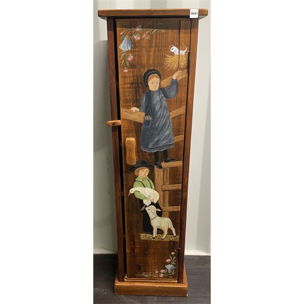 HAND MADE PINE CABINET, MADE FROM RECLAIMED WOOD