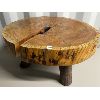 Image 1 : HAND MADE FOOT STOOL FROM TREE SLAB