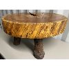 Image 2 : HAND MADE FOOT STOOL FROM TREE SLAB