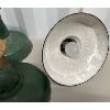 Image 2 : LOT OF 3 - PORCELAIN STREET LAMP SHADES