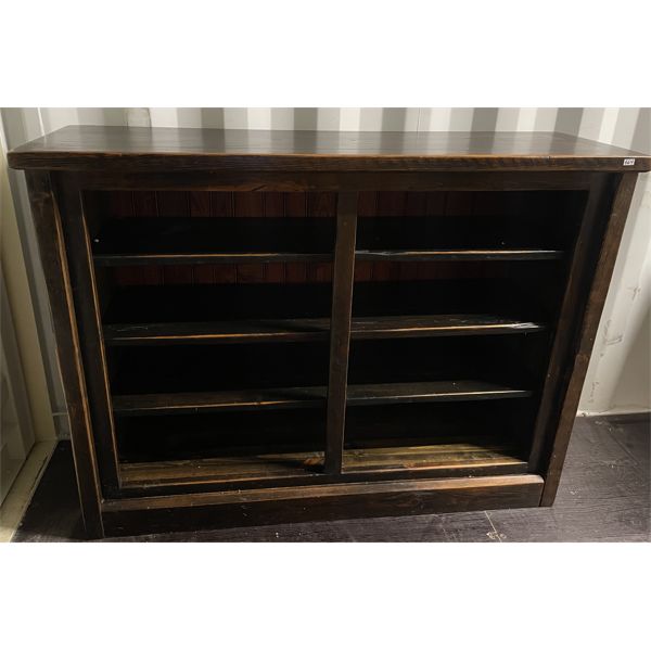 HAND MADE SHELF UNIT MADE FROM RECLAIMED WOOD