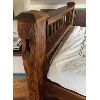 Image 1 : PINE QUEEN SIZE BED FRAME - RUSTIC DESIGN - HAND CRAFTED
