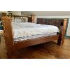 Image 3 : PINE QUEEN SIZE BED FRAME - RUSTIC DESIGN - HAND CRAFTED